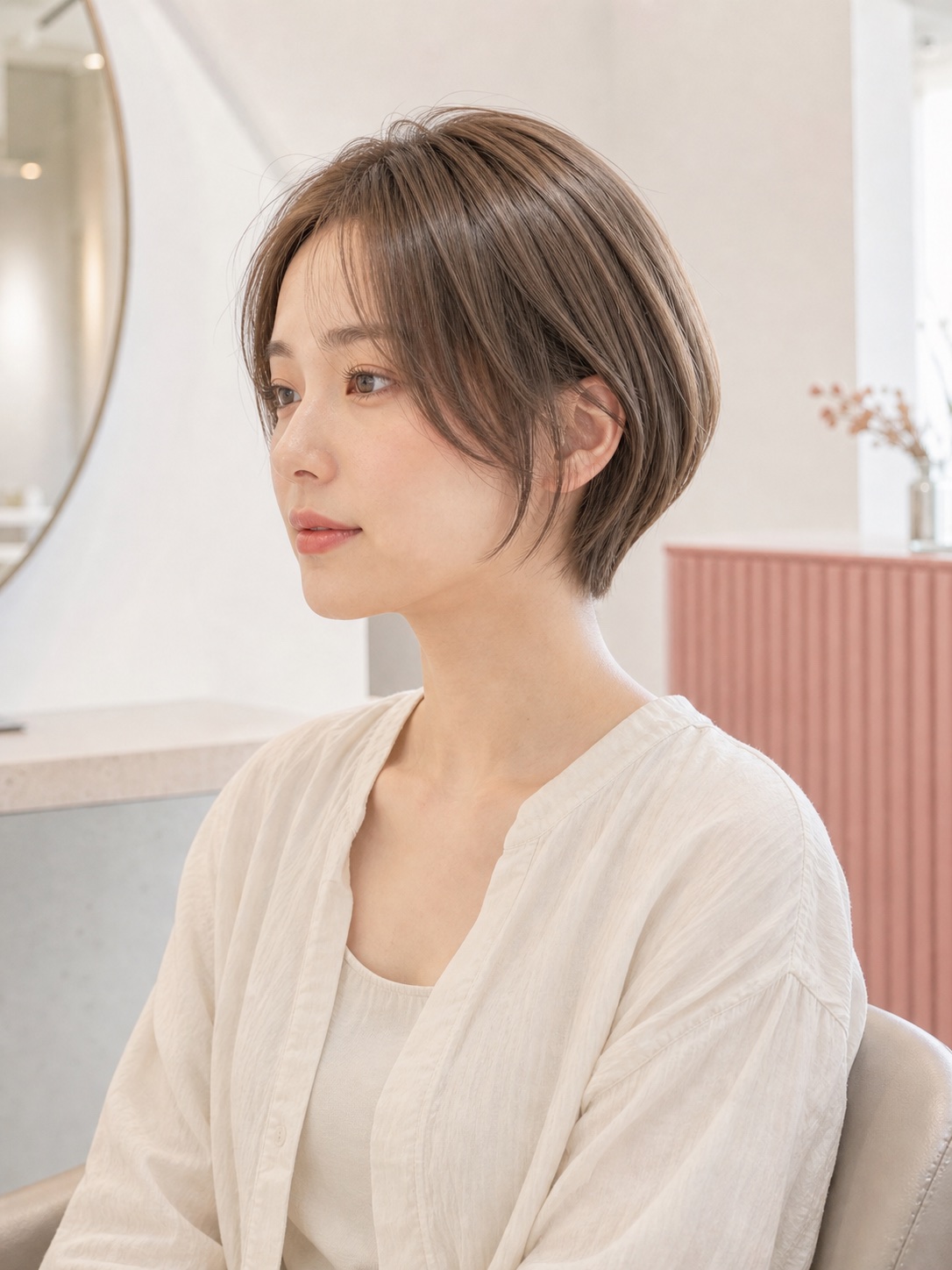 short bobのヘアスタイル